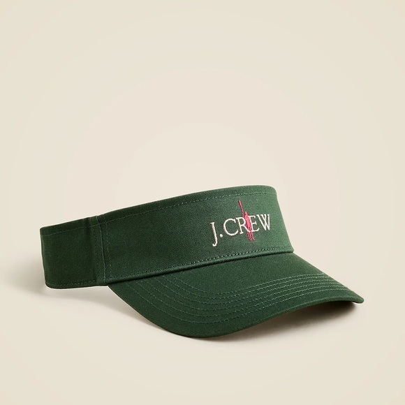 J.Crew Cotton twill visor - Picture 1 of 2